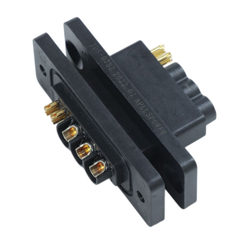 JDS-07B Core Electric Motorcycle Charging Battery Connector Rainproof High-Power Rectangular Connector